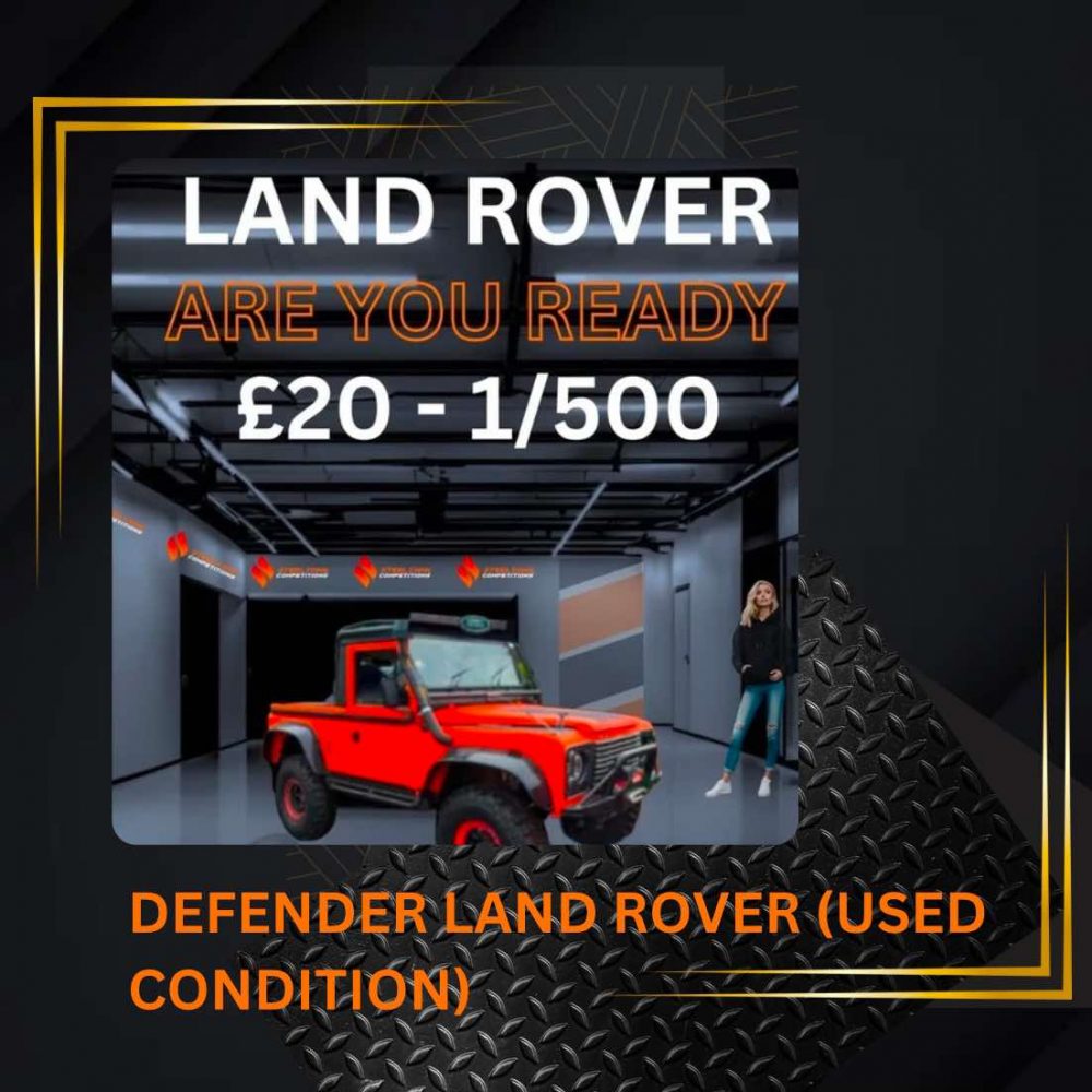 Win a Land Rover Defender – The Ultimate 4x4 Icon!