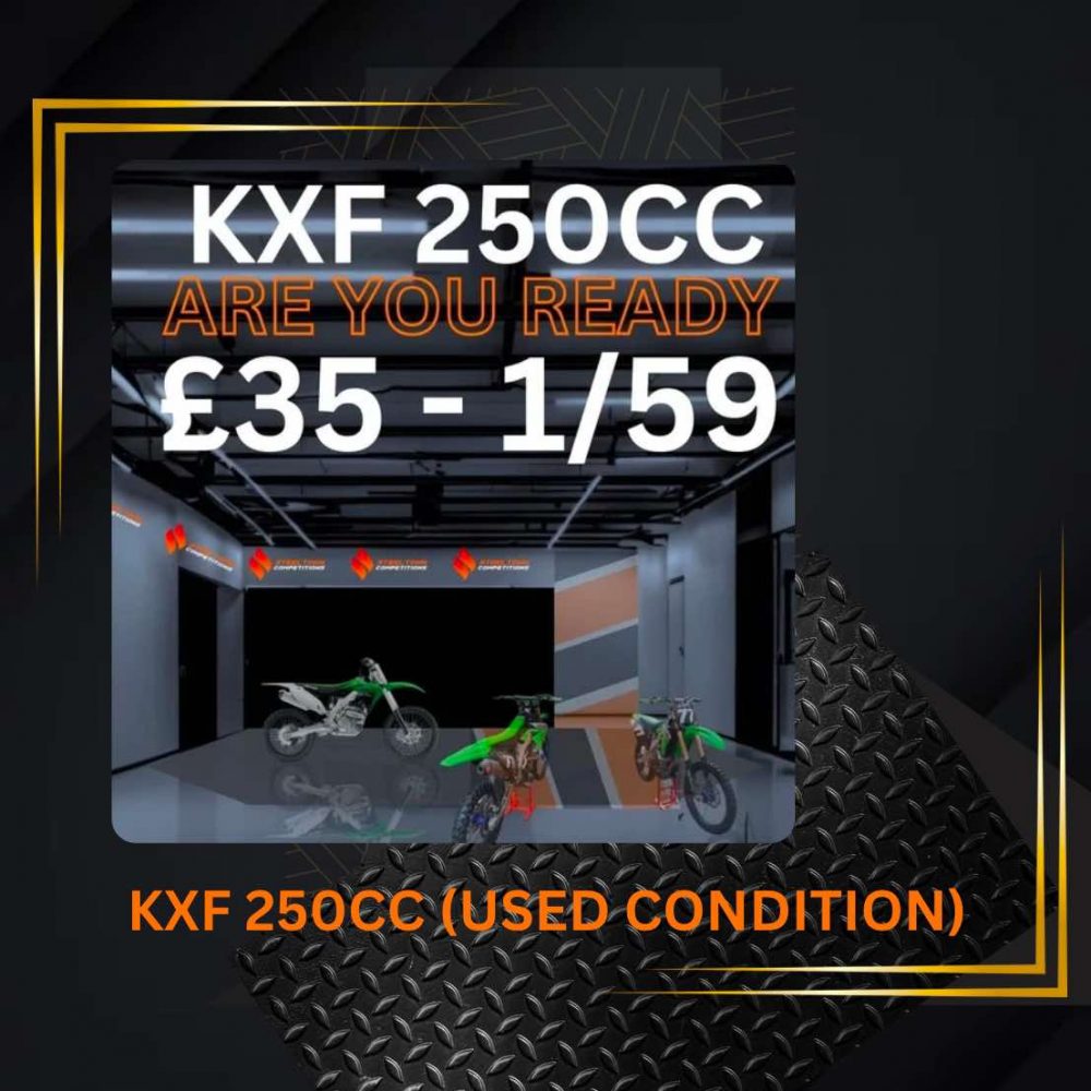 Win a Kawasaki KX-F – The Ultimate Motocross Bike!
