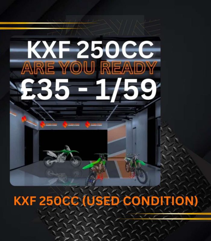 Win a Kawasaki KX-F – The Ultimate Motocross Bike!